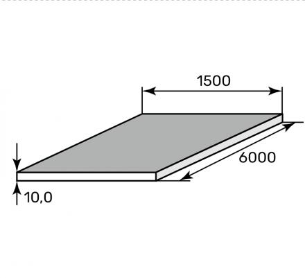 Лист г/к 10 3пс (1.5*6.0)