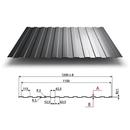 Профнастил C8 RAL 9003 Белый 1500х1200х0,45 мм